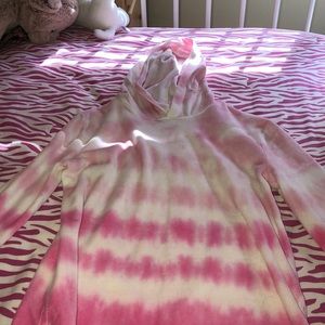 a long sleeve with hood